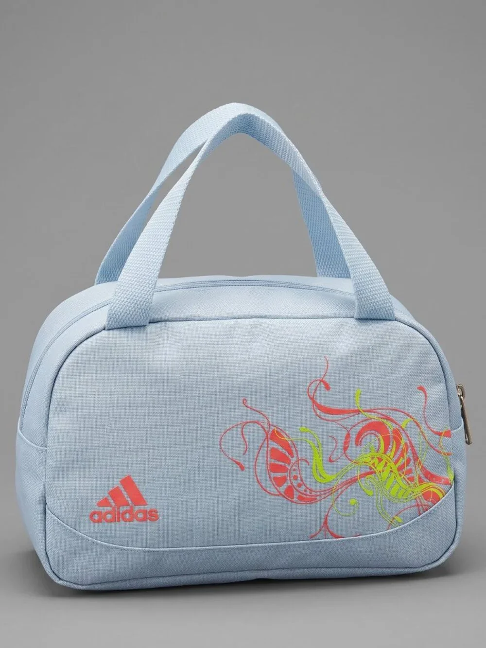 Adidas Toiletry Cosmetics Bag with Red / Yellow Abstract Graphic